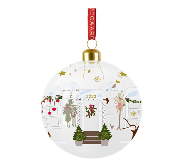 2022 årets julekule stor klar fra Holmegaard