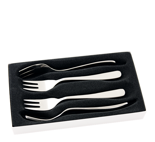Tuva suppleringssett kakegaffel 4 pk fra Hardanger Bestikk