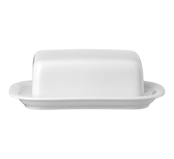 Suomi Hvit smørskål med lokk fra Rosenthal