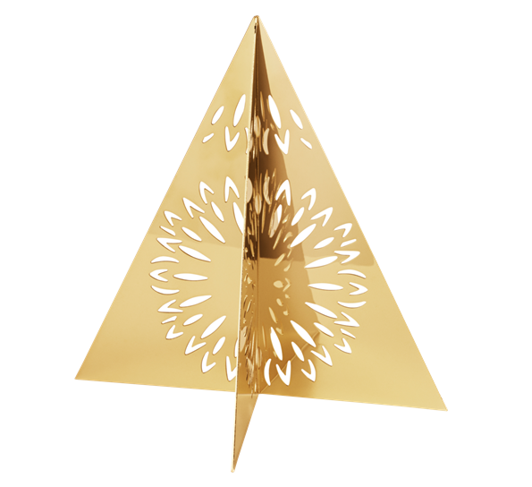 Seasonal tree Ice Flower liten gull fra Georg Jensen