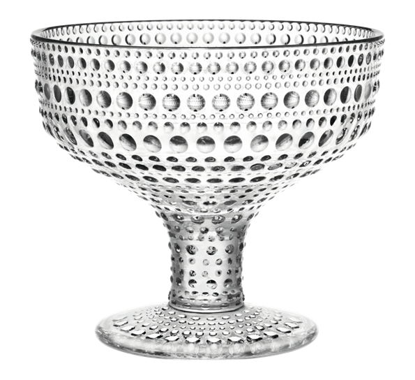 Kastehelmi klar dessertskål glass 35 cl fra Iittala