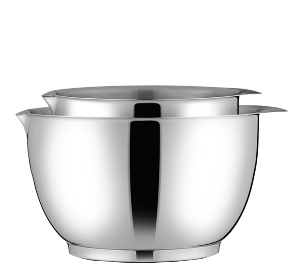 <p>Margrethe bakebollesett stål 2 og 3 ltr fra Rosti</p>