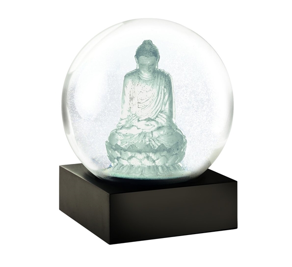 Snow Globe Crystal Buddha