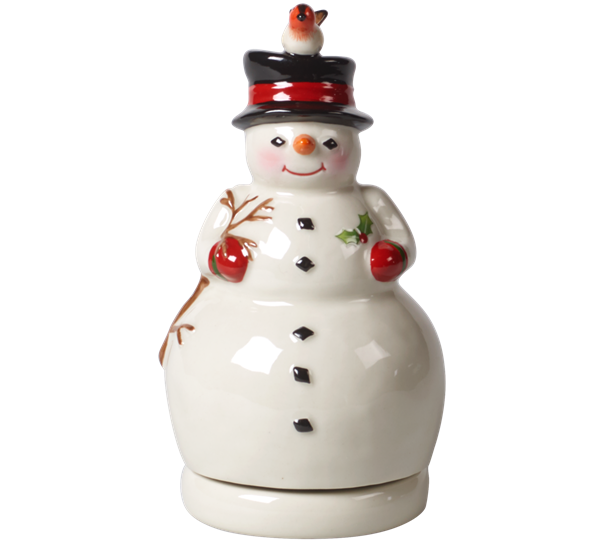 Nostalgic Melody snømann spilledåse 8x8x15 cm fra Villeroy & Boch