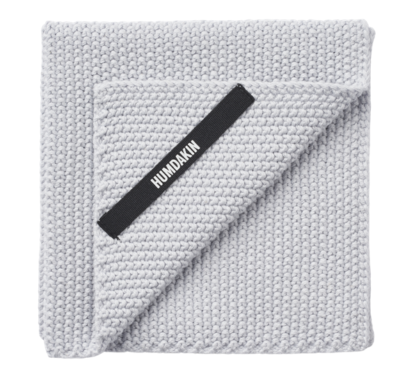 Knitted Kitchen kjøkkenklut 28x28cm blue glass fra Humdakin