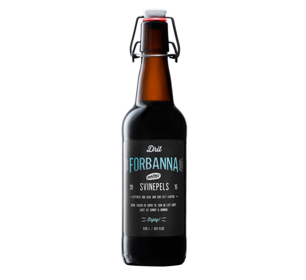 BBQ-saus Svinepels 50 cl Drit Forbanna