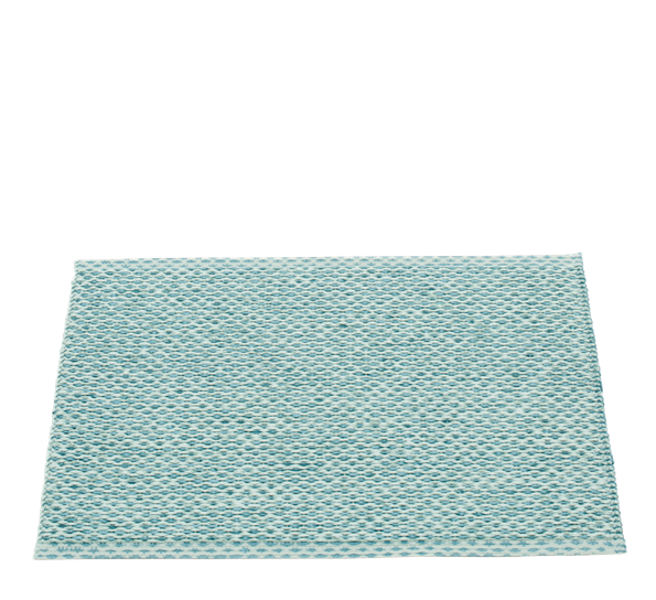 Svea matte azurblå metallic 70x50 cm fra Pappelina