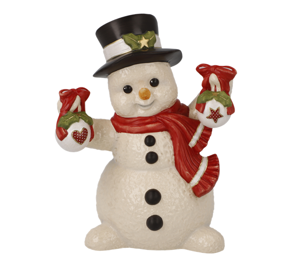 Snømann Looks Like Christmas 12 cm fra Goebel