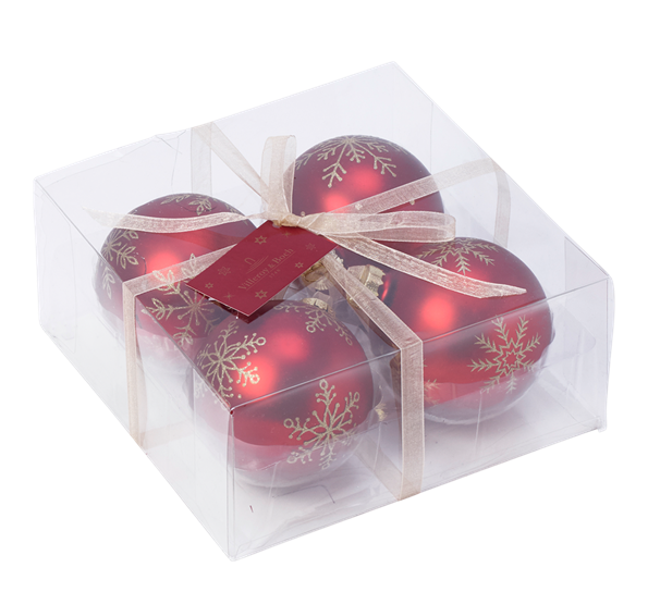 Toys 2017 julekuler 4-pk fra Villeroy & Boch