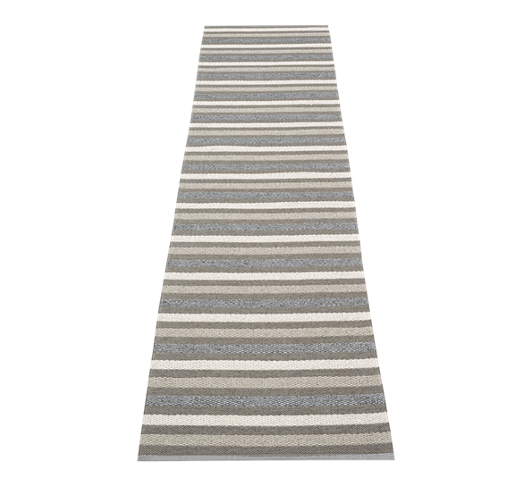 Grace matte charcoal 70x360 cm fra Pappelina
