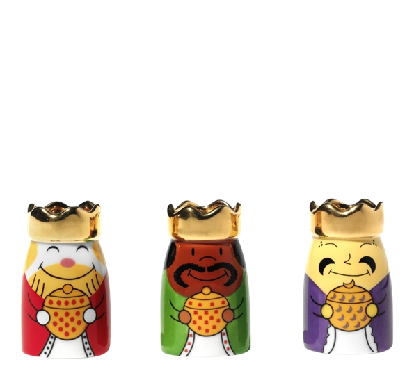 Presepe re magi tre vise menn fra Alessi