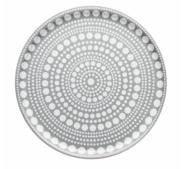 Kastehelmi lys grå serveringsbrett 35 cm fra Iittala