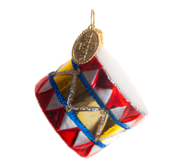 Julekule tromme 4cm fra Brink Nordic