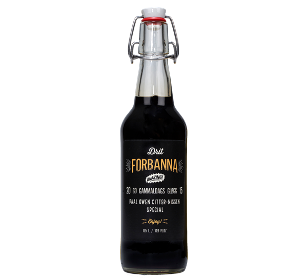 Gløgg God Gammeldags 50 cl Drit Forbanna