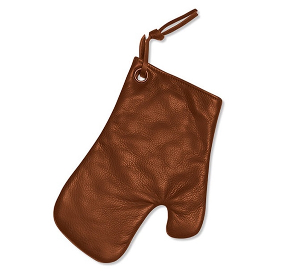 Grillvott skinn classic brown fra Dutchdeluxes