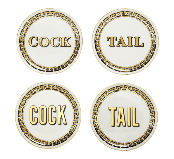 Cock\Tail glassbrikkesett fra Jonathan Adler