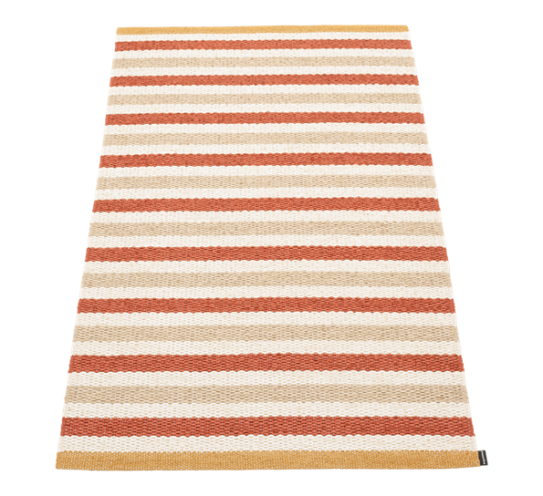 Teo matte brick 70x120 cm fra Pappelina