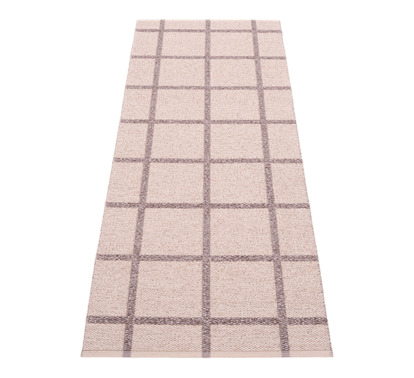 Ada matte pale rose 70x225cm fra Pappelina