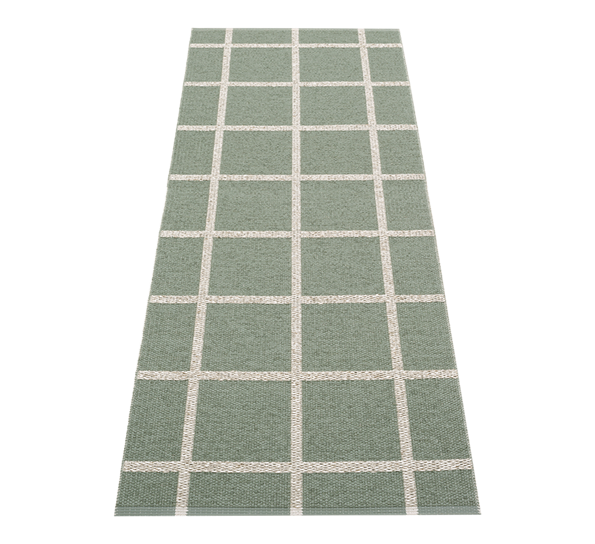 Ada matte army 70x225cm fra Pappelina