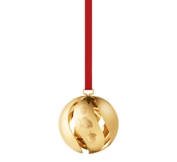 CC 2023 julekule gull fra Georg Jensen