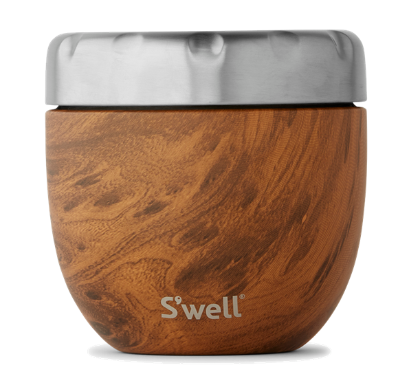Eats mattermos 4,7dl teakwood fra S`well
