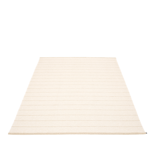 Carl matte vanilje 180x260 cm fra Pappelina