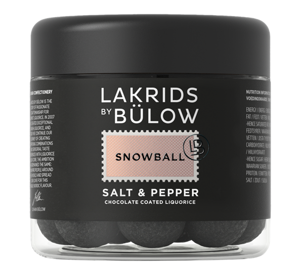 Snowball lakris liten 125g fra Lakrids By Johan Bülow