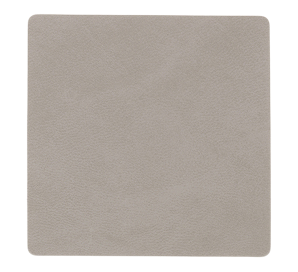 Square Nupo glassbrikke 10x10 cm lysegrå Lind DNA