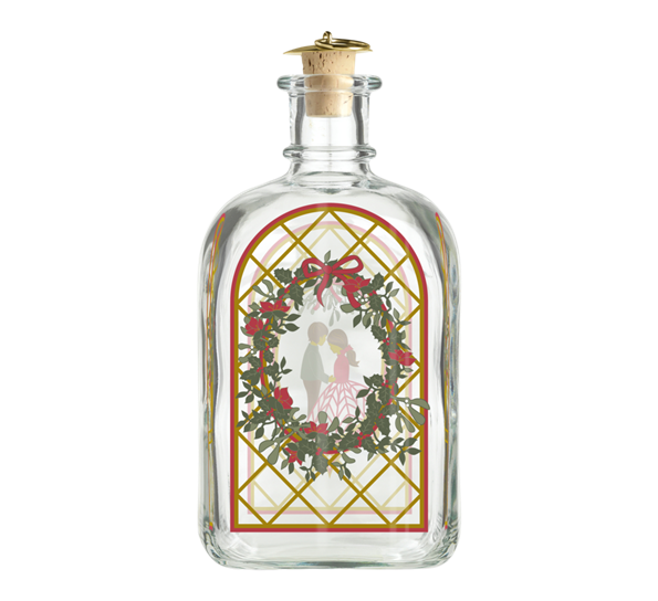 2025 juleflaske 73 cl fra Holmegaard