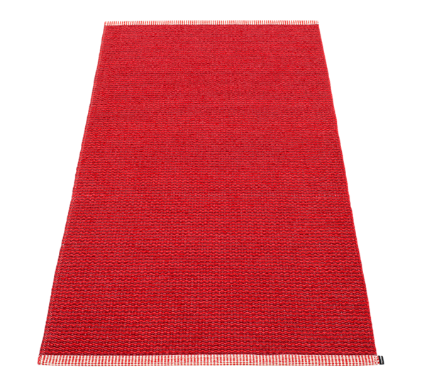 Mono matte mørk rød 85x160 cm fra Pappelina