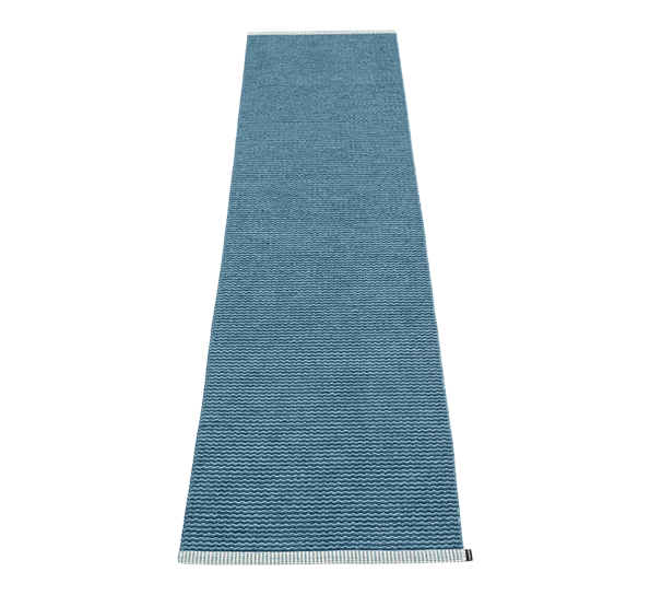 Mono matte ocean blue 70x300 cm fra Pappelina
