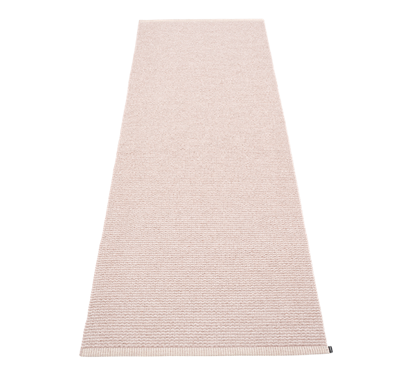 Mono matte pale rose 70x200 cm fra Pappelina