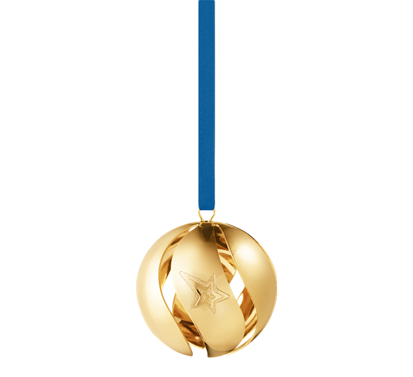 CC 2021 julekule gull fra Georg Jensen