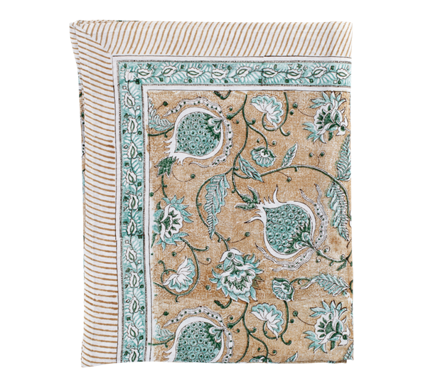 Pomegranate linduk beige 170x270 cm fra Chamois