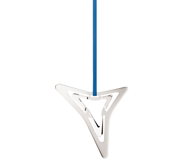 CC 2021 juleornament tretakket stjerne palladium fra Georg Jensen