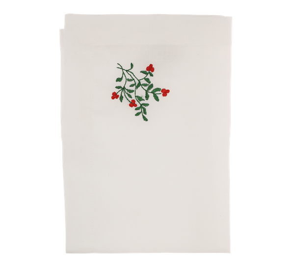 Serviett med valmue fra Langkilde & Søn