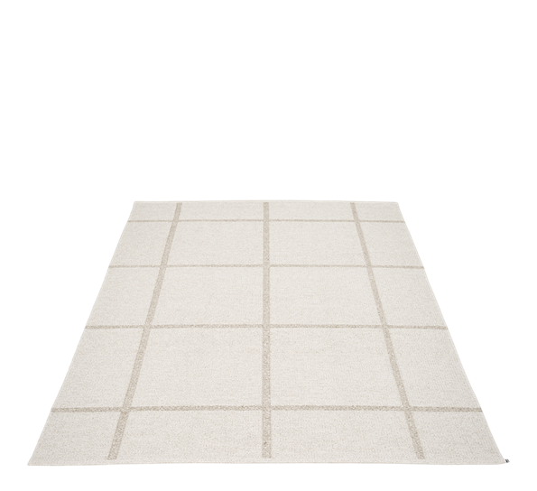 Ada matte fossil grey 180x260 cm fra Pappelina