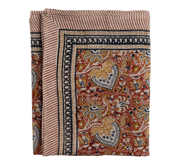 Oriental linduk mustard 150x350cm fra Chamois