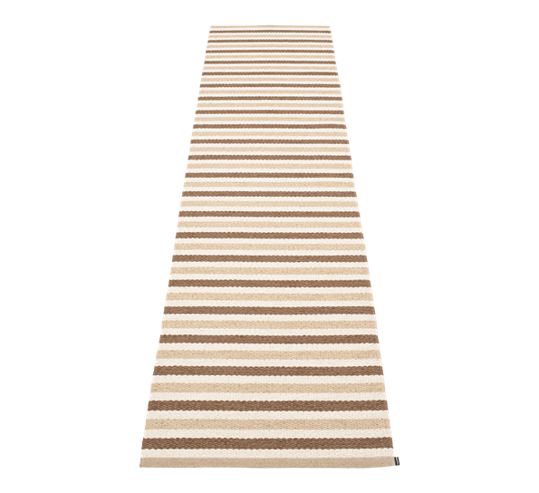 Teo matte brun 70x300 cm fra Pappelina