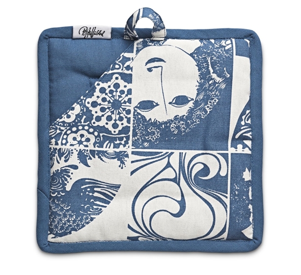 Gryteklut 2pk blå fra Bjørn Wiinblad