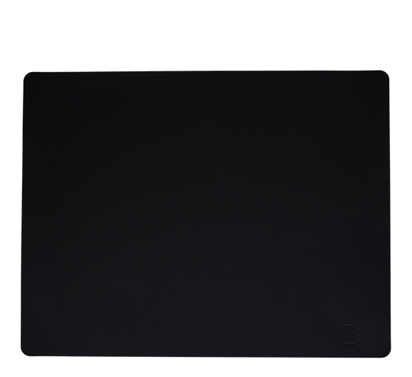 Square Softbuck spisebrikke 35x45 cm sort Lind DNA