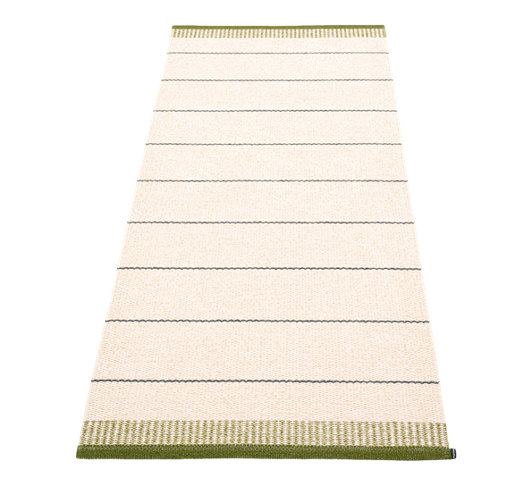 Belle matte mørk oliven 85x200 cm fra Pappelina