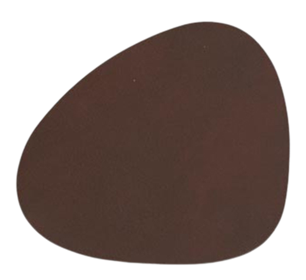 Curve Nupo glassbrikke 11x13 cm mørkebrun Lind DNA