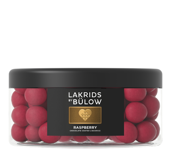 WE Lakris Crispy raspberry stor 550g fra Lakrids By Johan Bülow