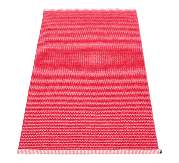 Mono matte cherry 85x160 cm fra Pappelina