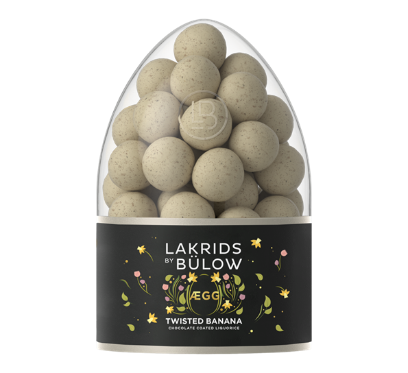 Ægg lakris Twisted Banana 480g fra Lakrids By Johan Bülow