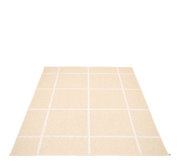 Ada matte cream 180x260 cm fra Pappelina