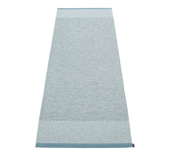 Edit matte blue stone metallic blue fog 85x260 cm fra Pappelina