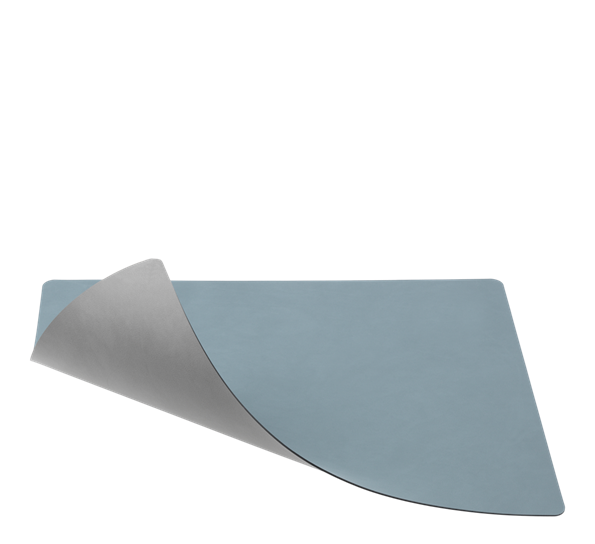 Square Nupo double spisebrikke 35x45 cm lyseblå lysegrønn Lind DNA