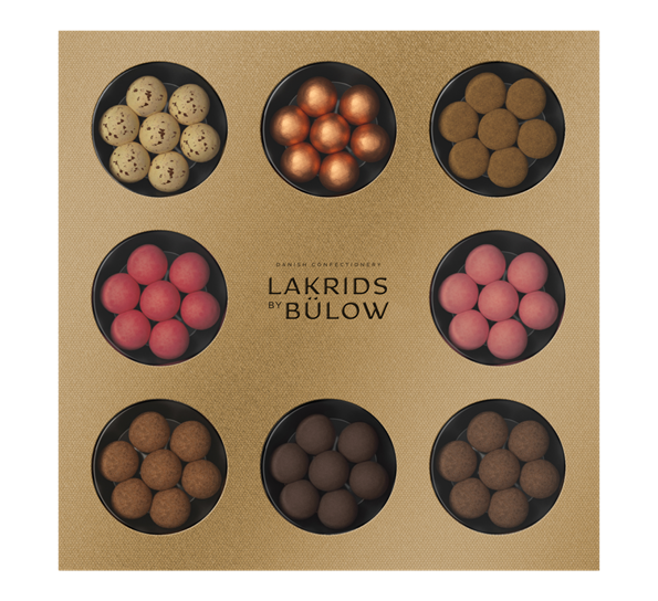 WE Lakris Selection box winter 2023 fra Lakrids By Johan Bülow